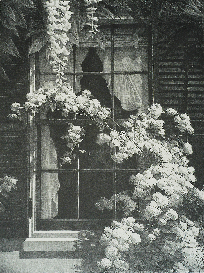 Cottage Window - STOW WENGENROTH - lithograph