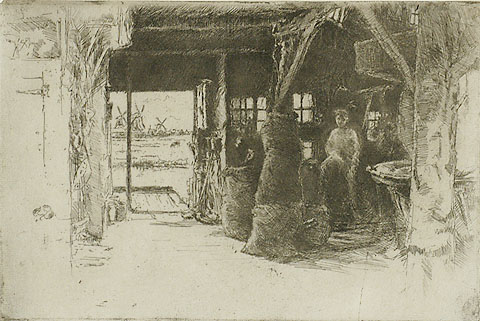 The Mill - JAMES A. MCNEILL WHISTLER - etching