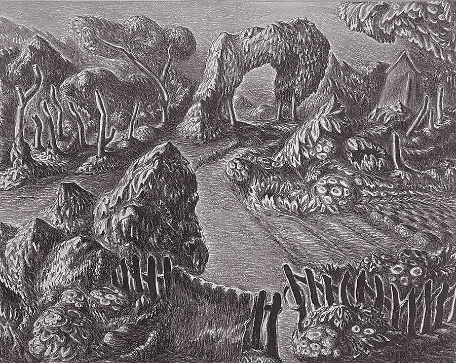 Gumbo Lane - WANDA GAG - lithograph