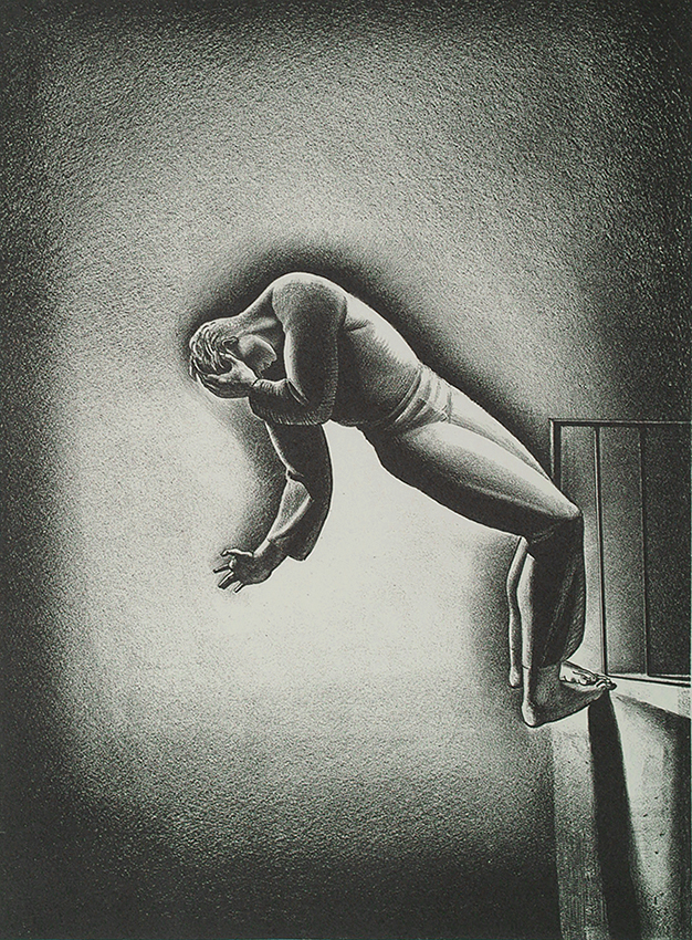 Nightmare - ROCKWELL KENT - lithograph