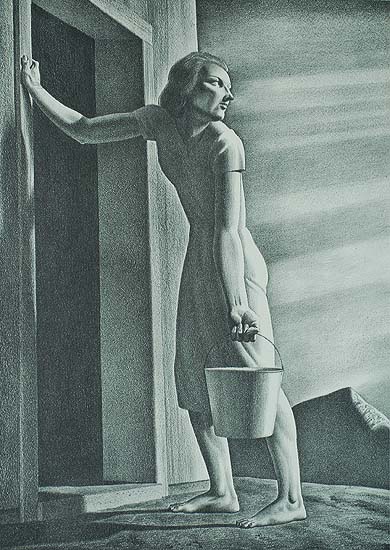 Good-Bye Day - ROCKWELL KENT - lithograph