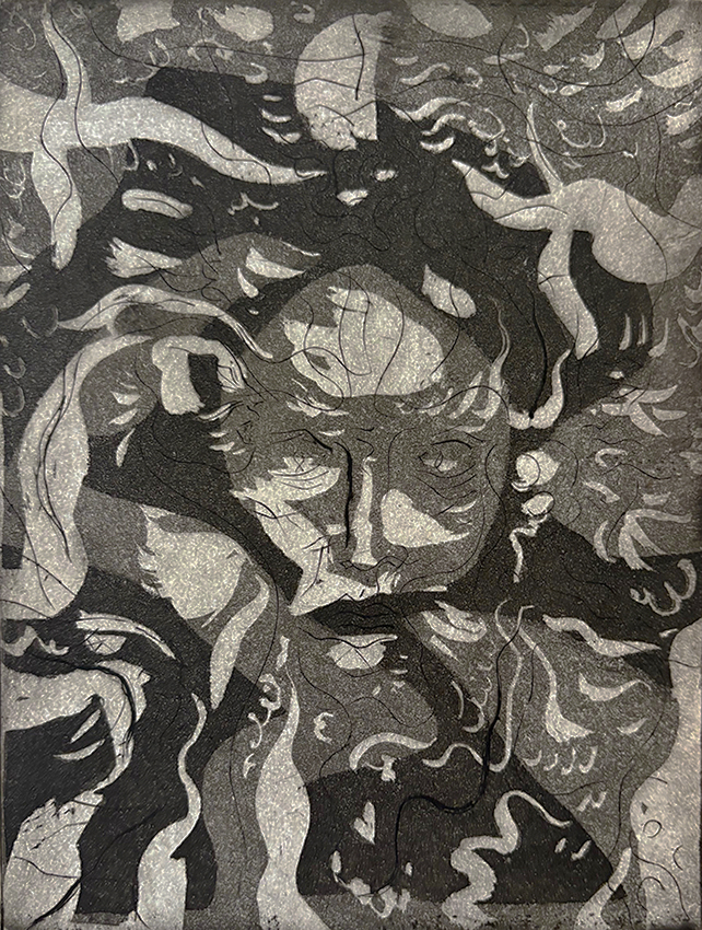 Improvisation - ANDRé MASSON - etching, engraving and aquatint