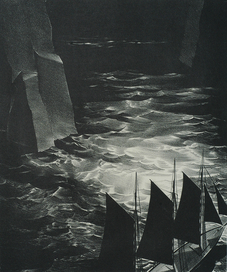 The Third Sea - STOW WENGENROTH - lithograph
