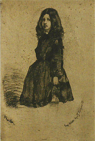 Annie - JAMES A. MCNEILL WHISTLER - etching
