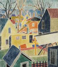 Backyards, Provincetown -  LAZZELL