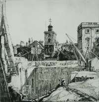St. Olave's, Crutched Friars -  RUSHBURY