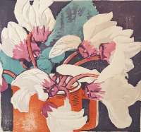 The Red Mug (Cyclamen) -  ROYDS