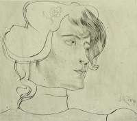 Woman's Head (Vrouwekop) -  TOOROP