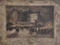 La Place des Martyrs et la Taverne du Bagne -  BUHOT