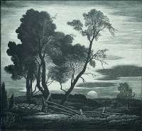 Near Lyme, Sunset -  NASON