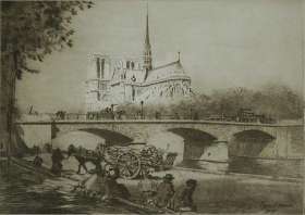 L'Abside de Notre Dame de Paris - EDGAR CHAHINE