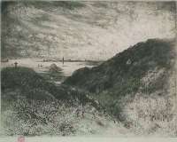 La Falaise - Baie de Saint Malo (The Cliff - Bay at Saint Malo) - BUHOT