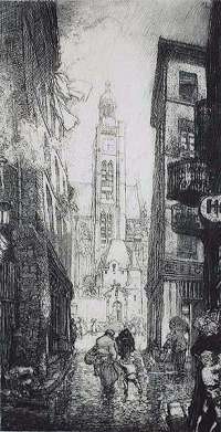 Rue de la Montagne Sainte-Genevieve (Paris) -  LEPERE