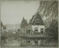 The Charming Little Sluice (Het Aardige Sluisje, Edam) -  NIEUWENKAMP