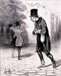 Le Ramasseur de Bouts de Cigares - DAUMIER