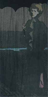 L'averse (The Downpour) -  STEINLEN