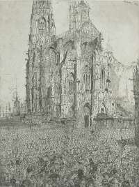 The Cathedral (first plate) - ENSOR