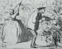 La vigne souffre...soufrons la vigne - DAUMIER