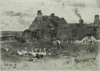 Les Petites Chaumières (The Small Cottages) - BUHOT