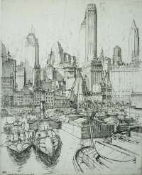 Towers, Tugs and Barges (New York) - ROTH