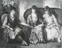 Elsie, Emma and Marjorie, First Stone - BELLOWS