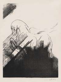 Winged Horse (Cheval Ailé) -  REDON