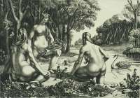 Nymphs Bathing -  MORGAN