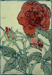 Rose with Vine and Bud -  PATTERSON