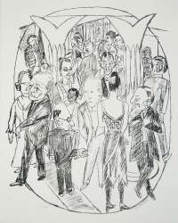 The Theatre Lobby (Das Theatrefoyer) -  BECKMANN