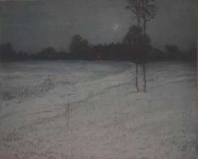 Winter Night - CHARLES F. W. MIELATZ