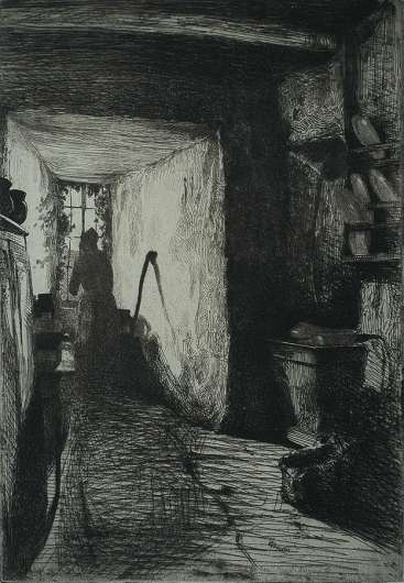 The Kitchen - JAMES A. MCNEILL WHISTLER