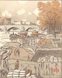 Du Pont des Saints Pères (From the Pont des Saints-Pères) - RIVIERE