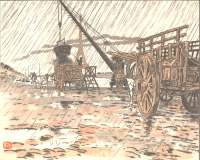 Du Quai de Passy (From the Quai de Passy, on a Rainy Day) - RIVIERE