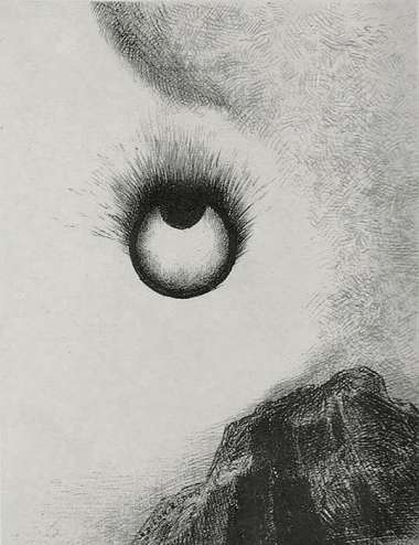 Everywhere Eyeballs are Aflame (Partout des Prunelles Flamboient) - ODILON REDON