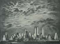 Storm over Manhattan -  LOZOWICK