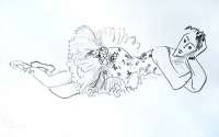 Danseuse Allongee, Tete Accoudee -  MATISSE