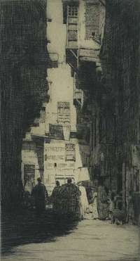 Tangiers, Street Scene -  MENPES