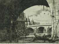 L'Arche du Pont, Notre Dame - MERYON