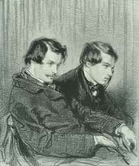 Edmond and Jules de Goncourt -  GAVARNI