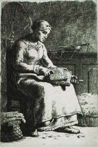 La Cardeuse -  MILLET