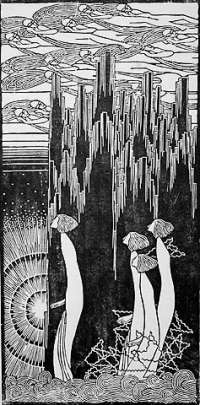 Four Figures, Facing Left -  REINBERGER