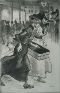 Les Deux Trottins -  STEINLEN