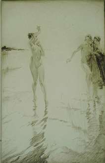 Gleaming Sands - WILLIAM RUSSELL FLINT