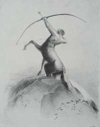 Centaure Aiming at the Clouds (Centaure Visant les Nues) -  REDON