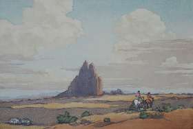 Navajo Land - NORMA BASSETT HALL