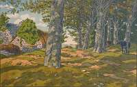 The Beech Woods at Kerzardern (Le Bois de Hetres à Kerzardern) - RIVIERE