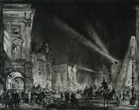 Piccadilly Circus, 1915 -  BONE