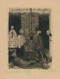 Skeltons Seeking to Warm Themselves (Squelettes Voulant se Chauffer) -  ENSOR