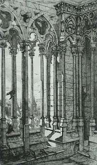 La Galerie, Notre Dame - MERYON