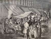Food Market, Old Style -  GOTTLIEB